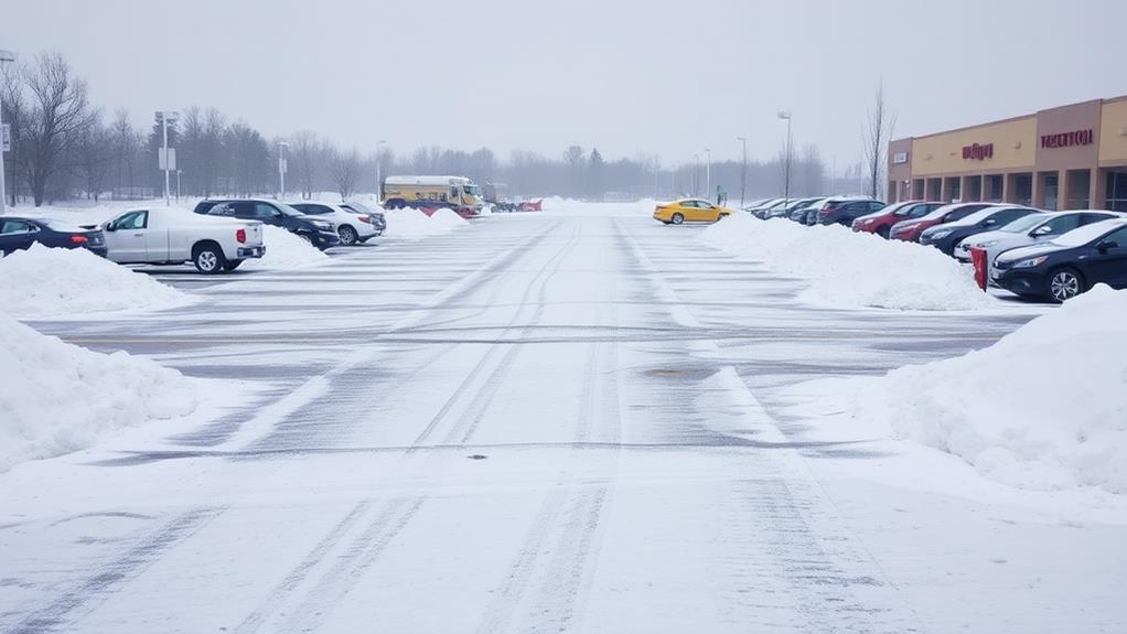 comprehensive snow removal guide for parking lots