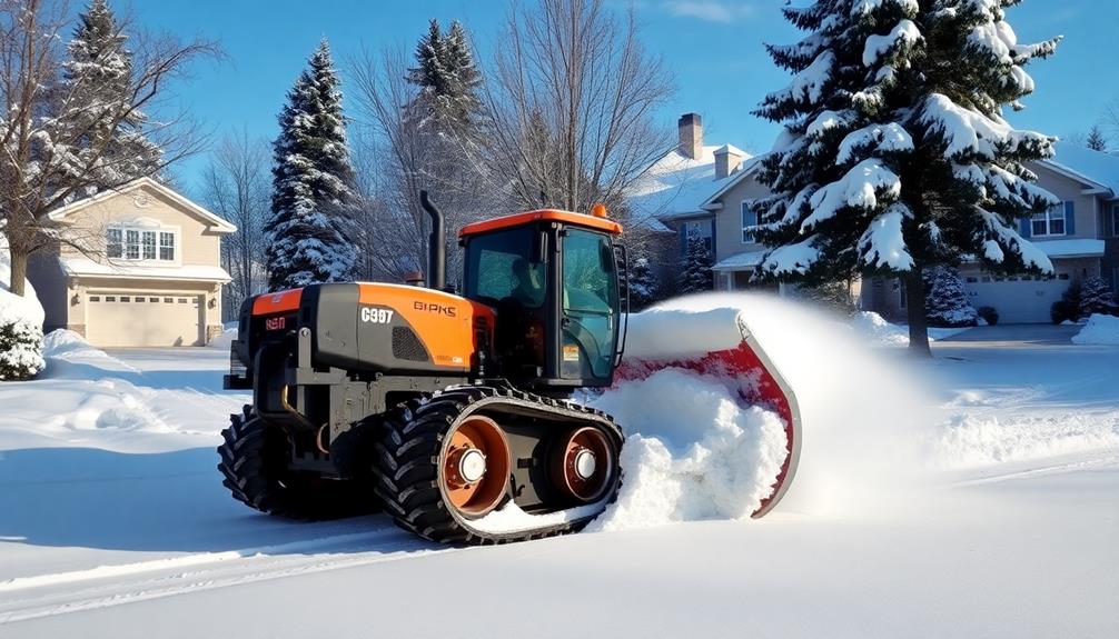 efficient snow clearing equipment