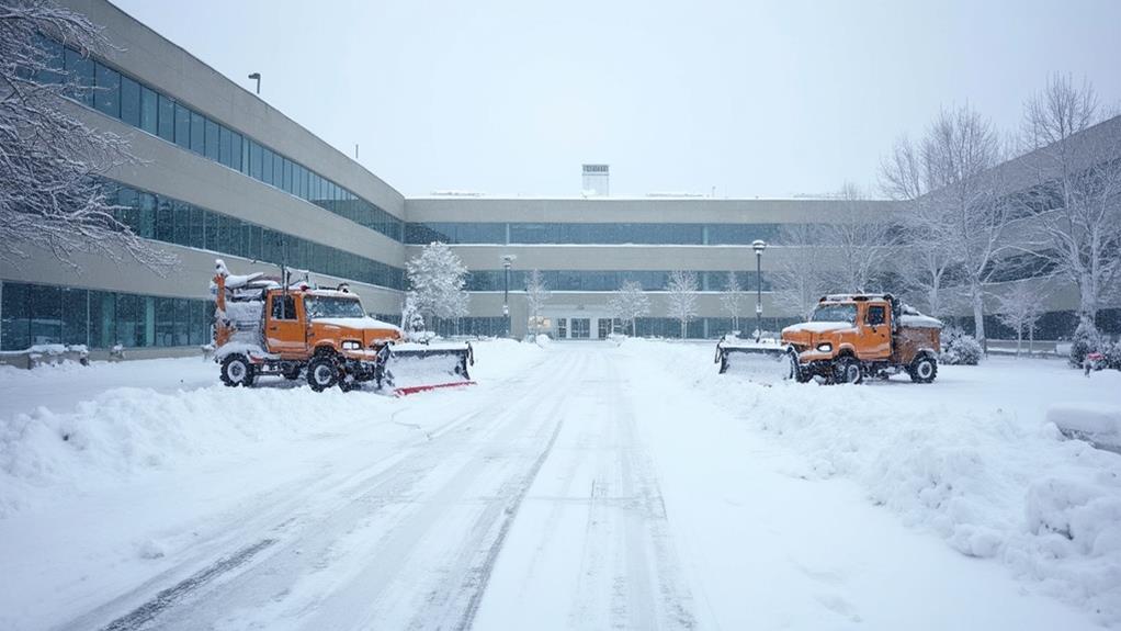 nearby snow plowing company services