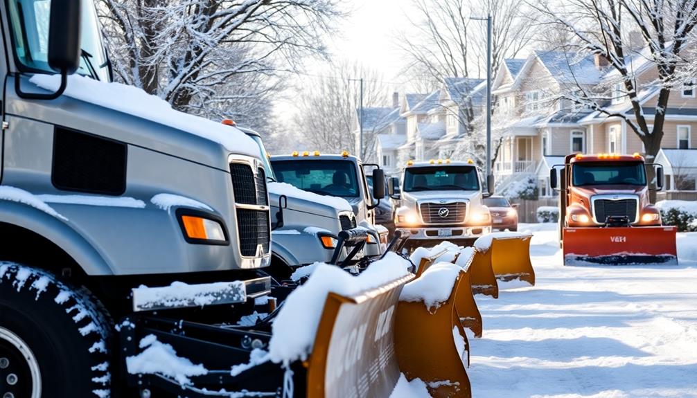 snow plowing service available