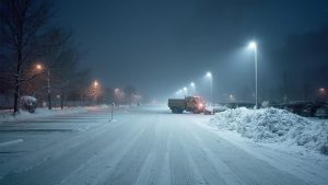 snow removal for parking lot