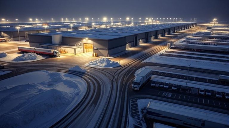 snow removal warehouse safety operations