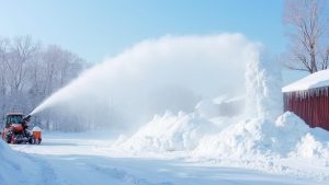 winter snowdrift clearing challenge