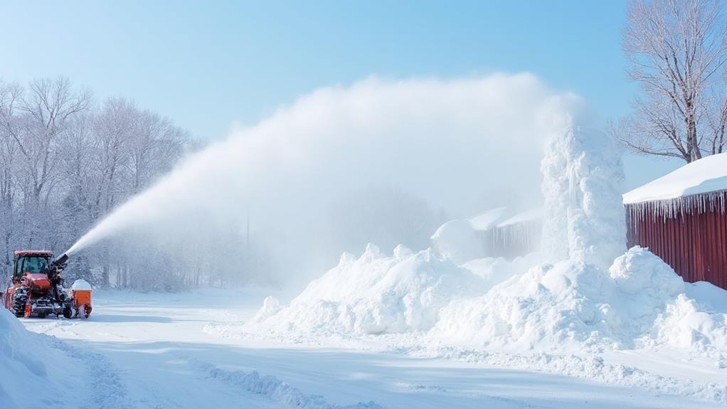 winter snowdrift clearing challenge