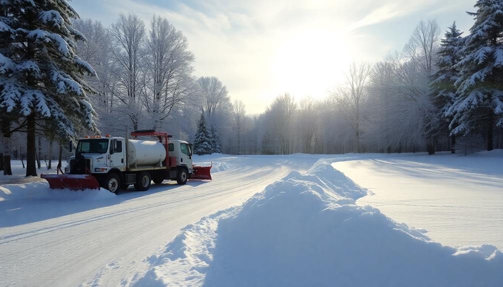 efficient winter weather clearing service