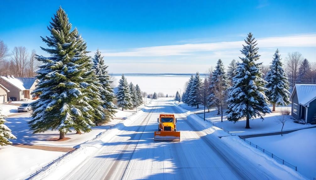 peaceful lakefront community in minnesota