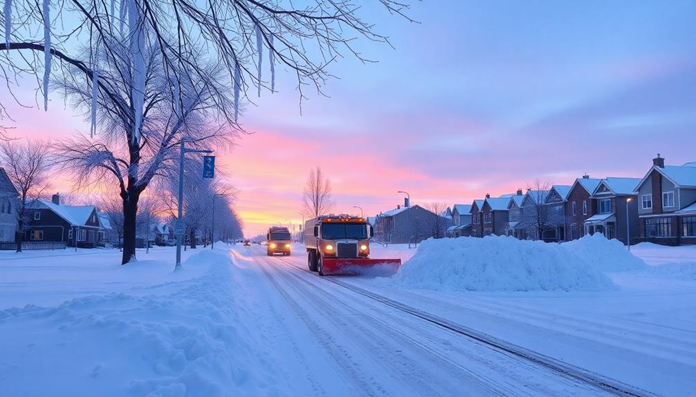 reliable winter snow removal service