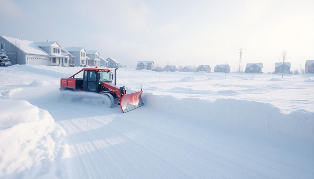 reliable winter snow removal service