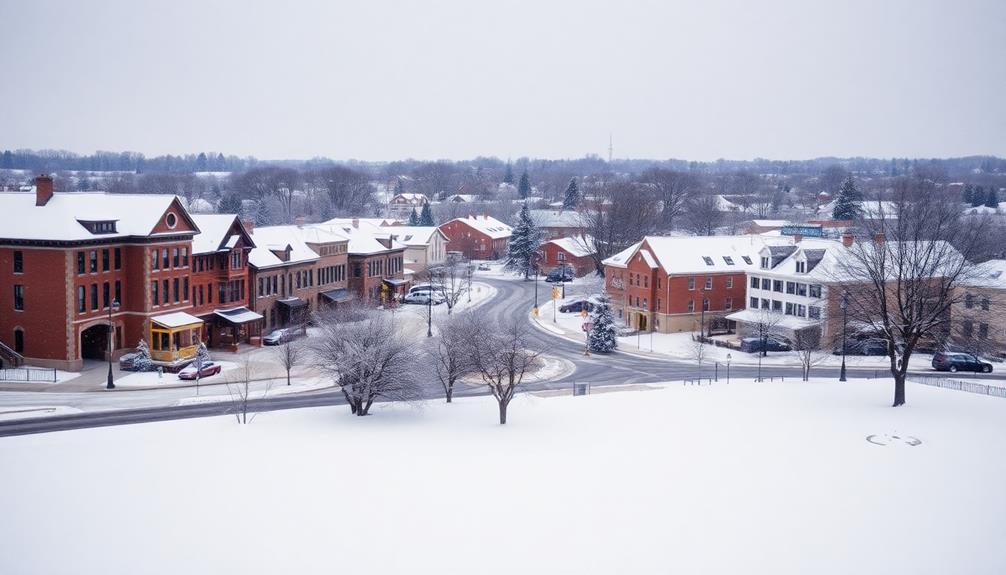 small suburban minneapolis community