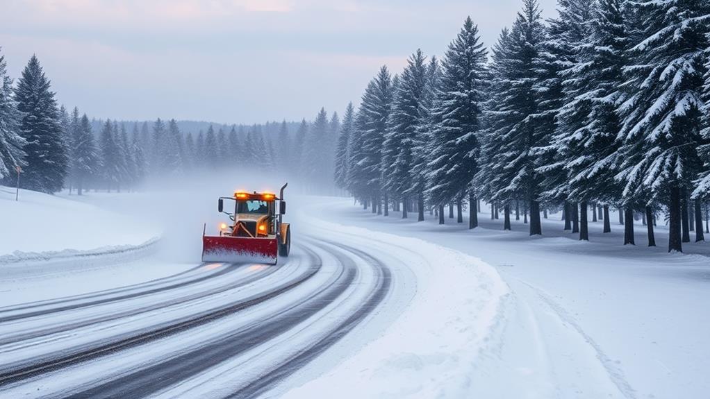 snow plowing in jordan mn