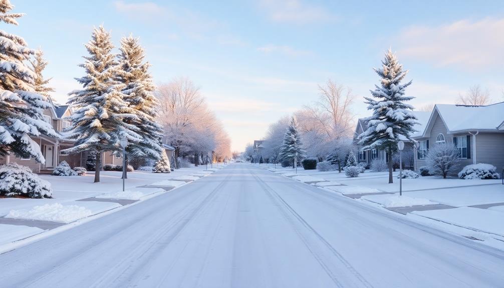 snow plowing service