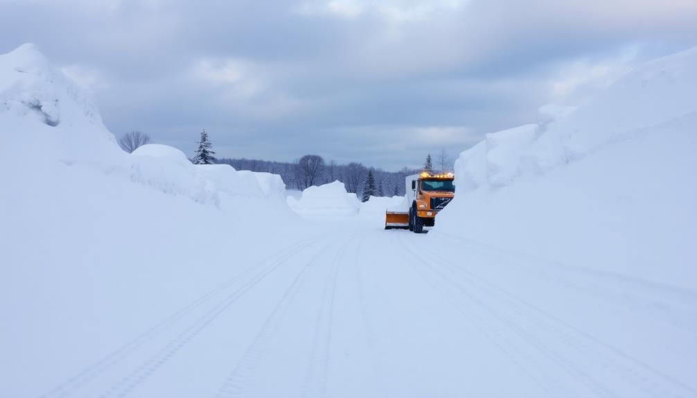 snow plowing services