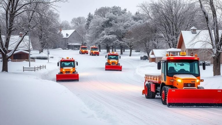 snow plowing services cottage grove