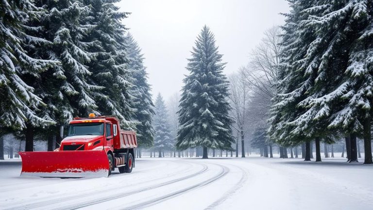 snow plowing services spring park